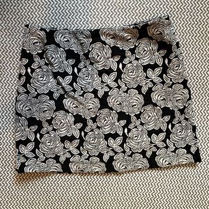 Forever 21 Floral Pattern Mini Skirt